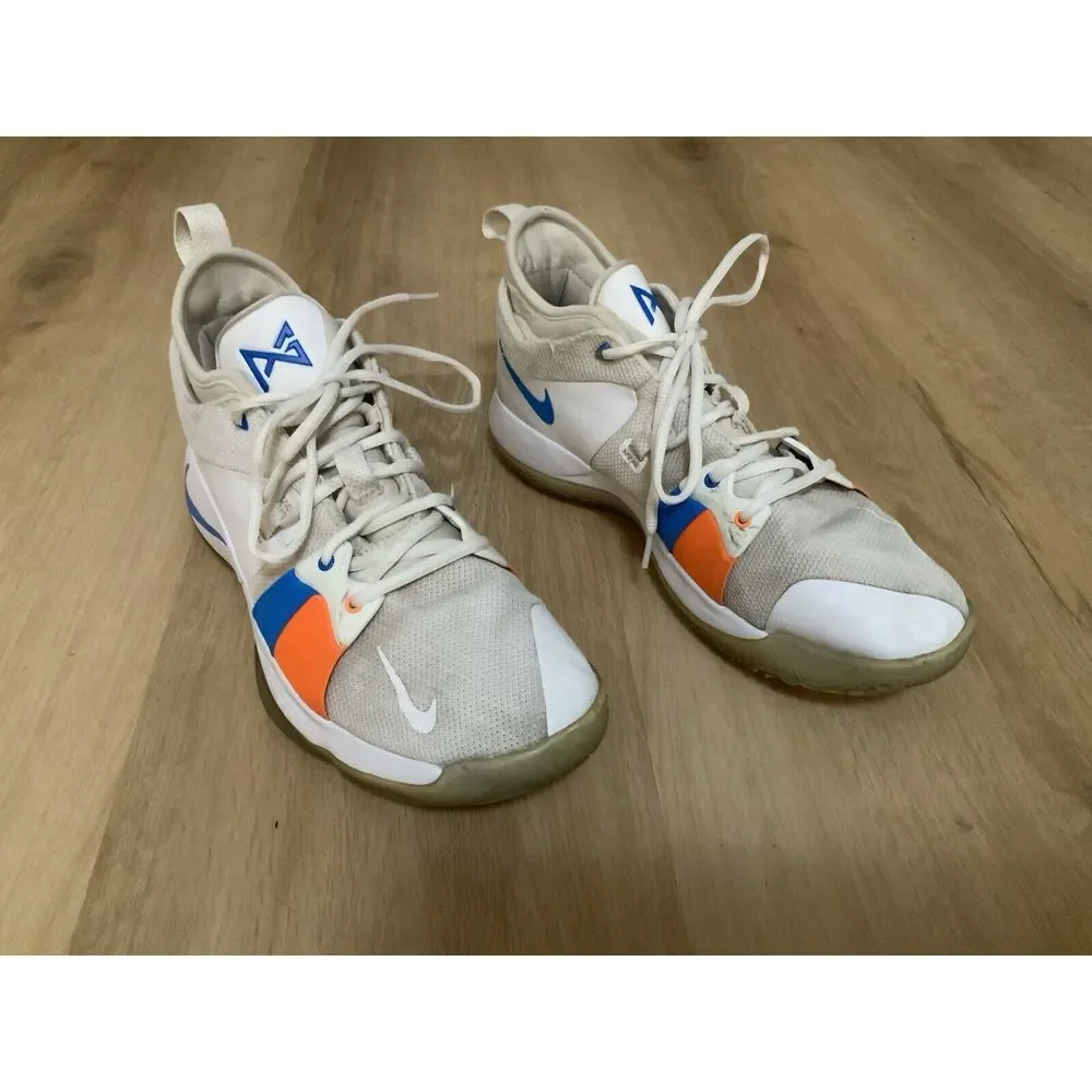 Size 12 - Nike PG 2 The Bait II‎ Colorful White Blue Orange